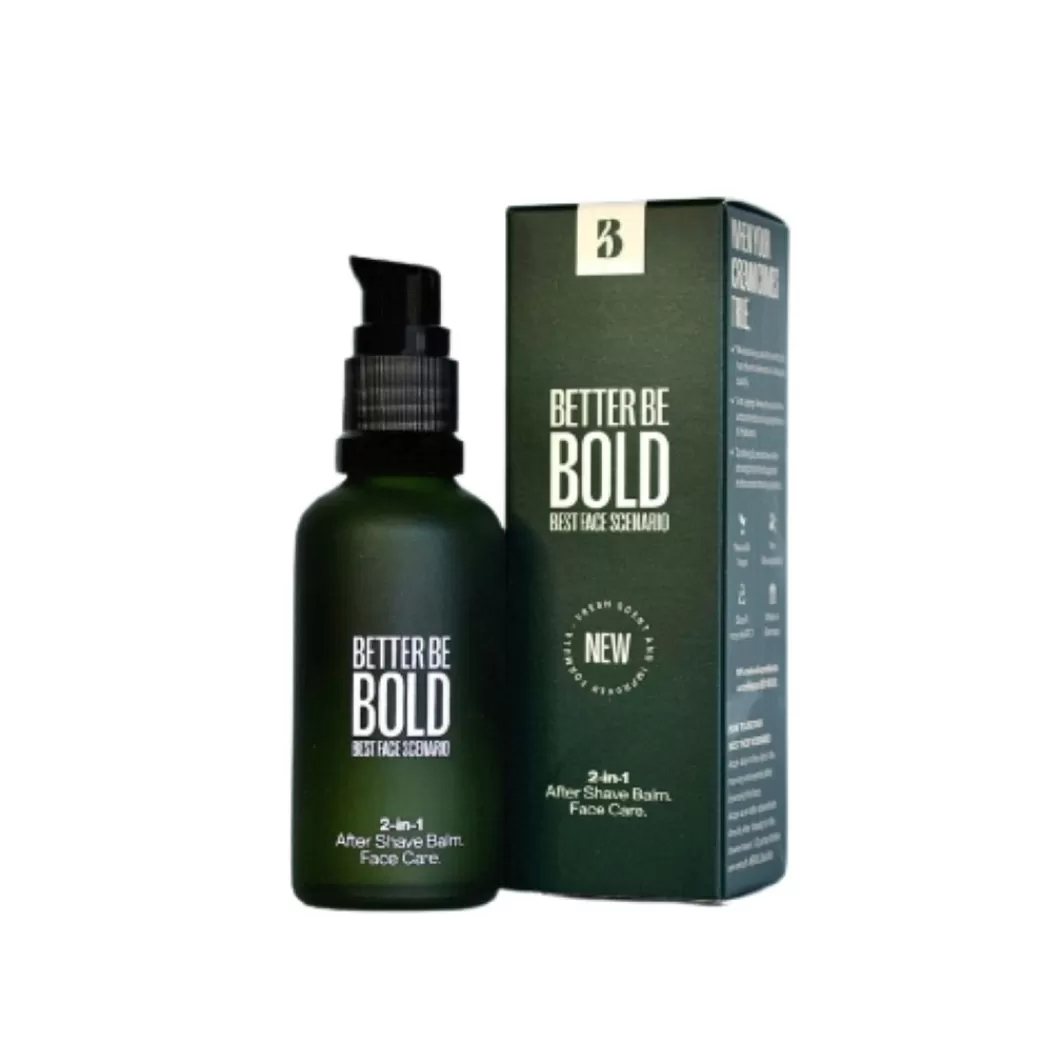 BETTER BE BOLD Dopobarba & After Shave^ 2-In-1 After Shave Balm & Face Care With Magnoliaextract & Hyaluron.