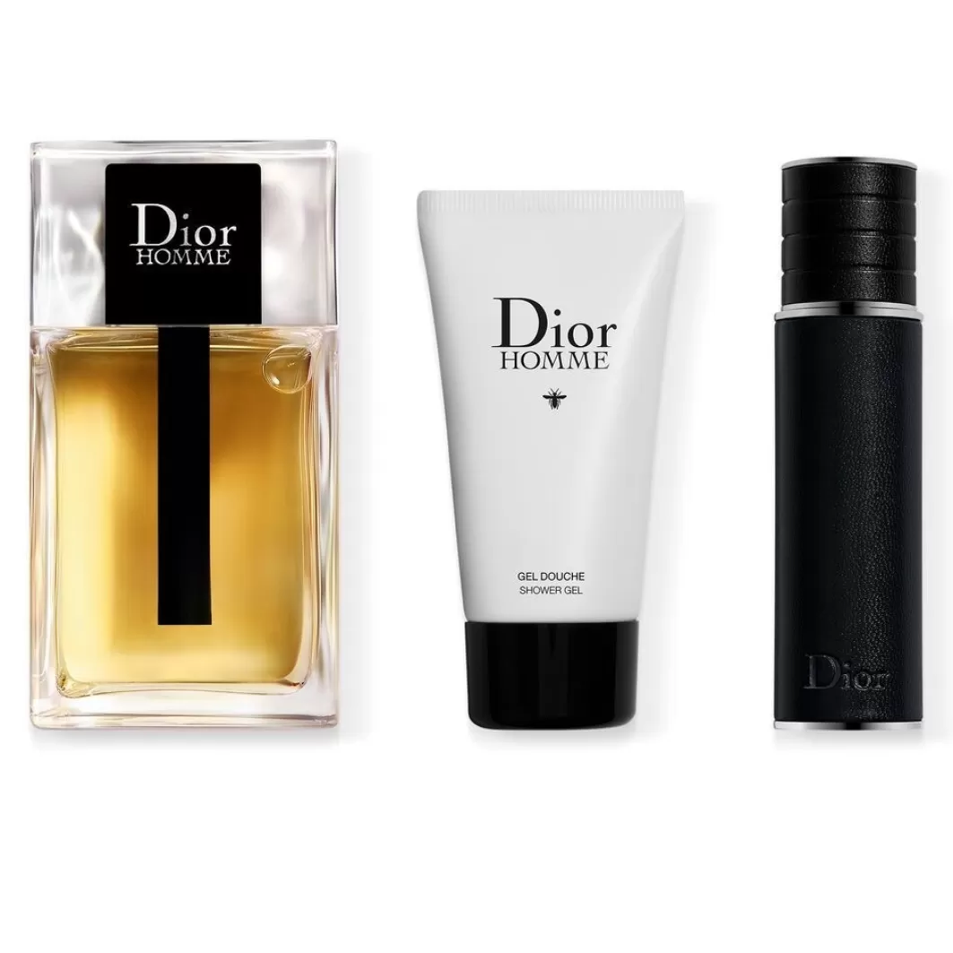 DIOR Cofanetti^ Homme Cofanetto Profumo Uomo Eau De Toilette, Gel Doccia E Spray Da Viaggio