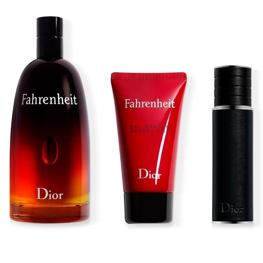 DIOR Cofanetti^ Fahrenheit 32 Cofanetto Eau De Toilette, Gel Doccia E Spray Formato Viaggio