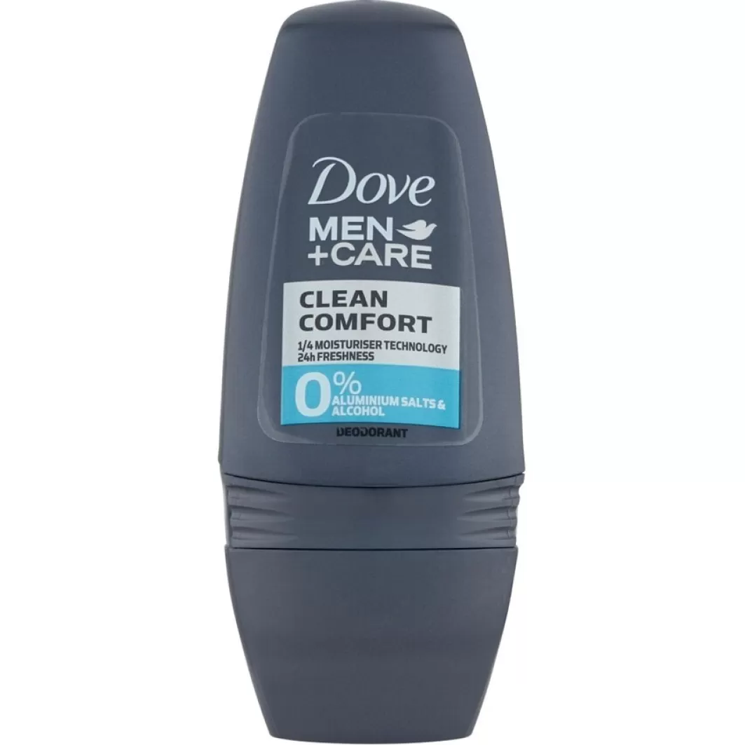 Dove Deodorante^ 0% Sali Clean Comfort Roll On