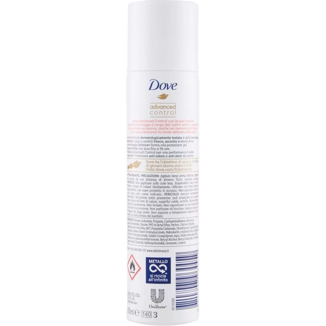 Dove Deodorante^ Advanced Control Floral Spray