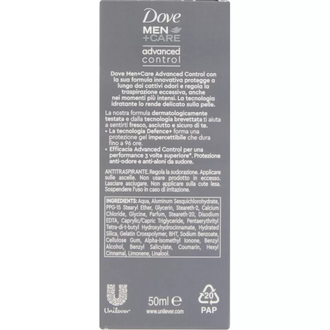 Dove Deodorante^ Advanced Control Stress Protection Roll On