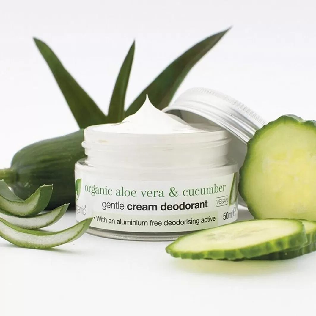 Aloe Vera Deodorante Crema Aloe Vera E Cetriolo 50Ml>Dr. Organic Shop