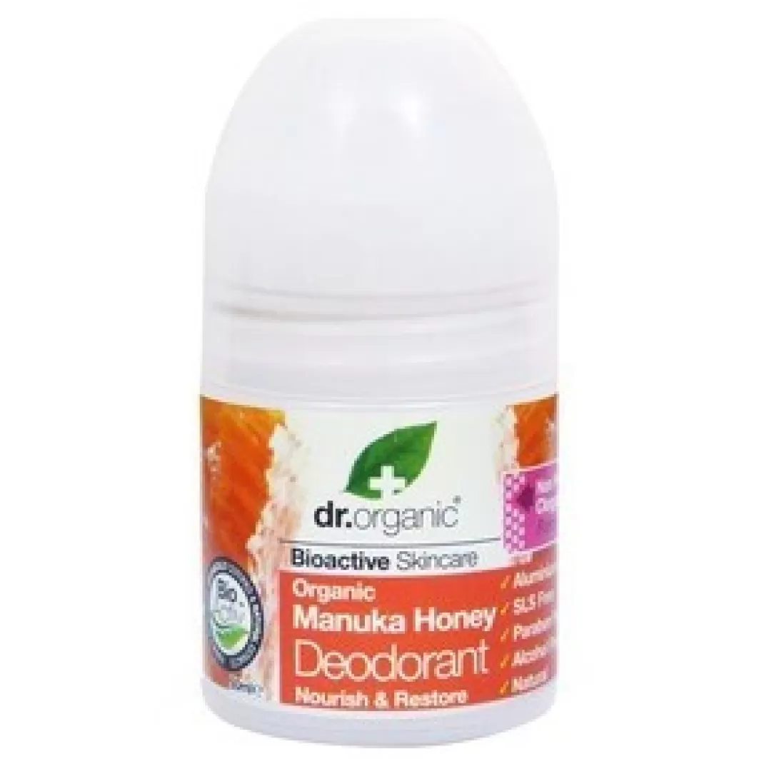 Dr. Organic Deodorante^ Manuka Honey Deodorant Roll On