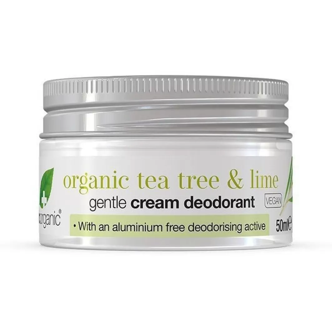Tea Tree Deodorante Crema Tea Tree E Lime 50Ml>Dr. Organic Discount
