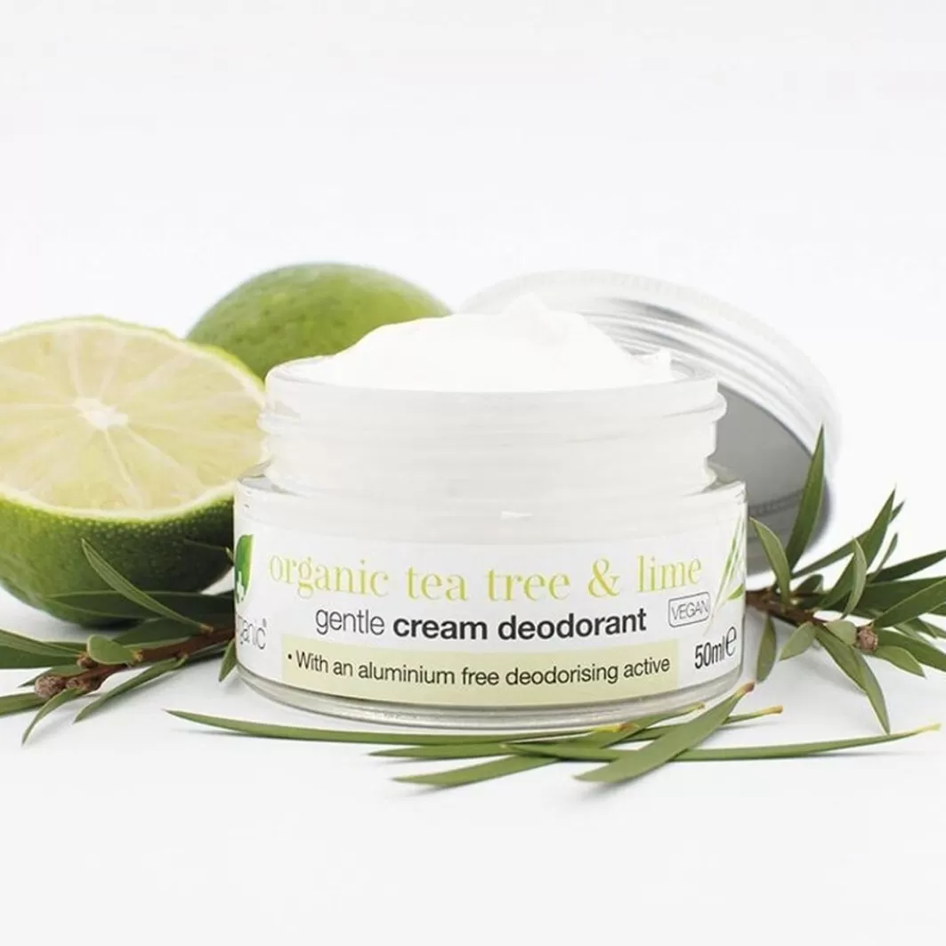 Tea Tree Deodorante Crema Tea Tree E Lime 50Ml>Dr. Organic Discount