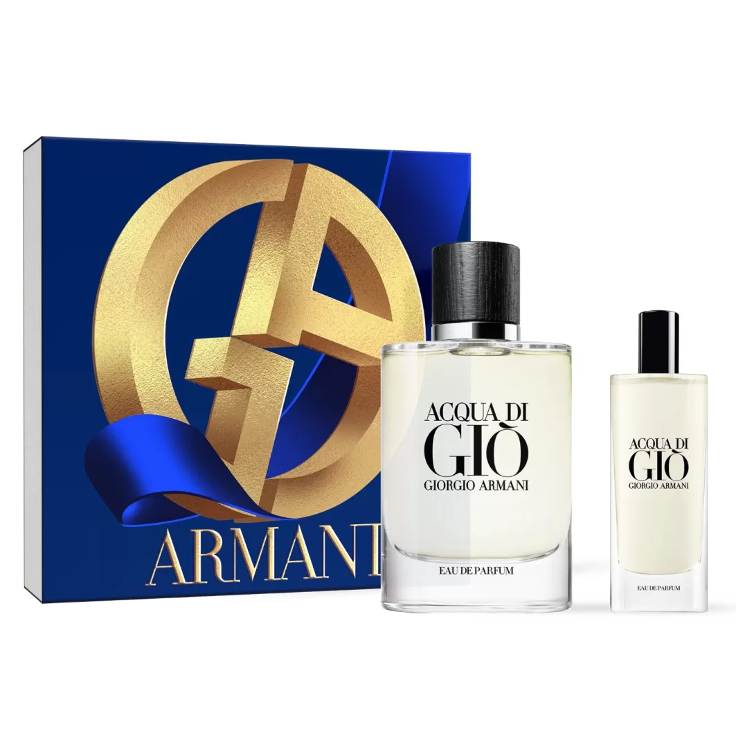 Giorgio Armani Cofanetti Profumo^ Acqua Di Gio Cofanetto Acqua Di Gio Eau De Parfum- Cofanetto Regalo Natale