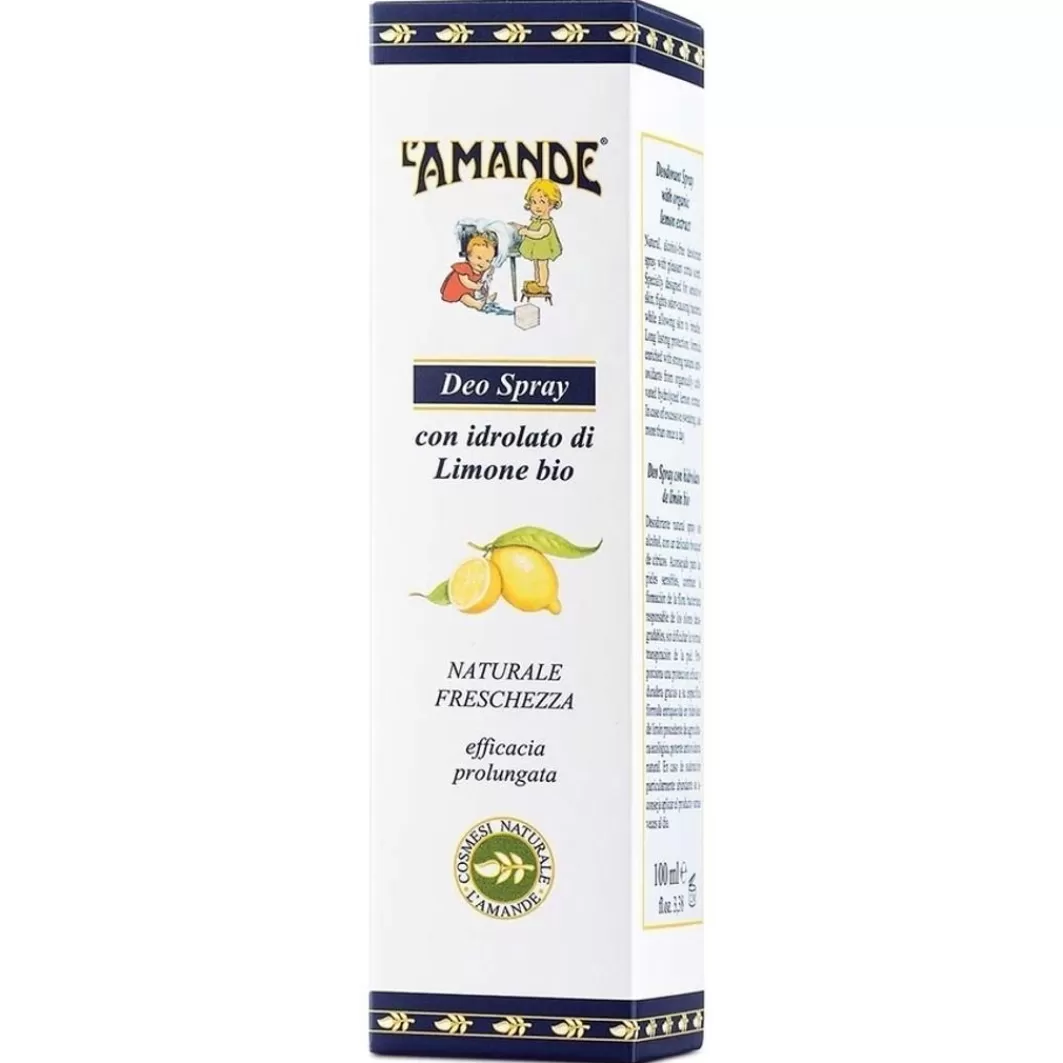 Deodorante Spray Limone Bio>L' Amande Online