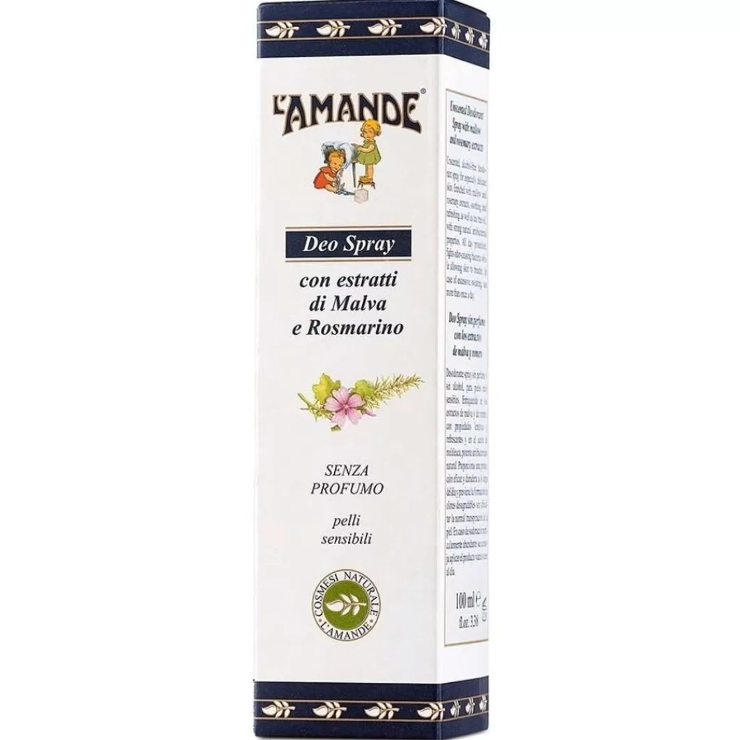 Deodorante Spray Malva/Rosmarino Bio>L' Amande Flash Sale