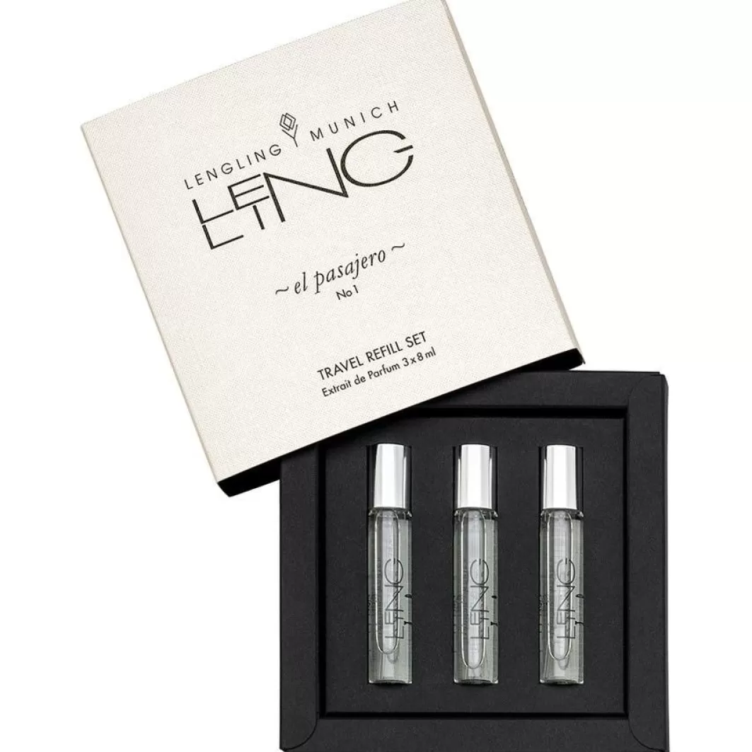 Lengling Munich Fragranze Unisex^ No 1 El Pasajero Travel Refill Set