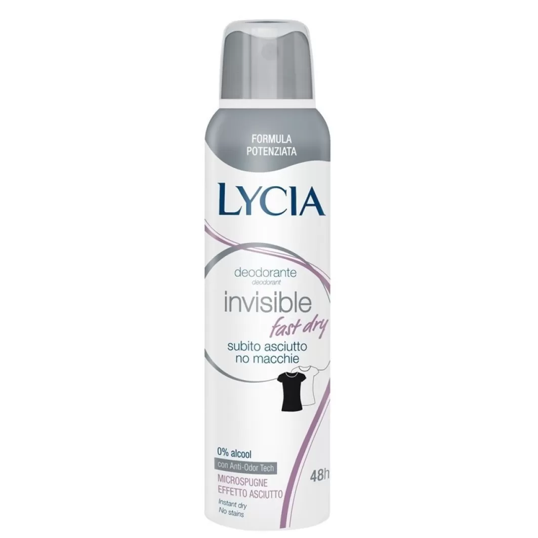 Lycia Deodorante^ Antiodorante Invisipile Spray