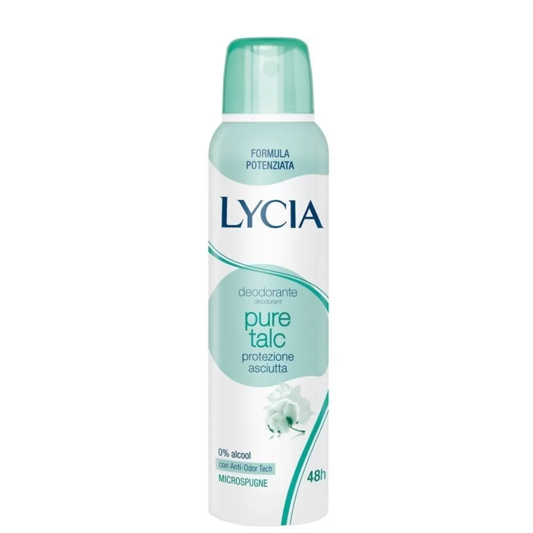 Lycia Deodorante^ Spray Gas Pure Talc