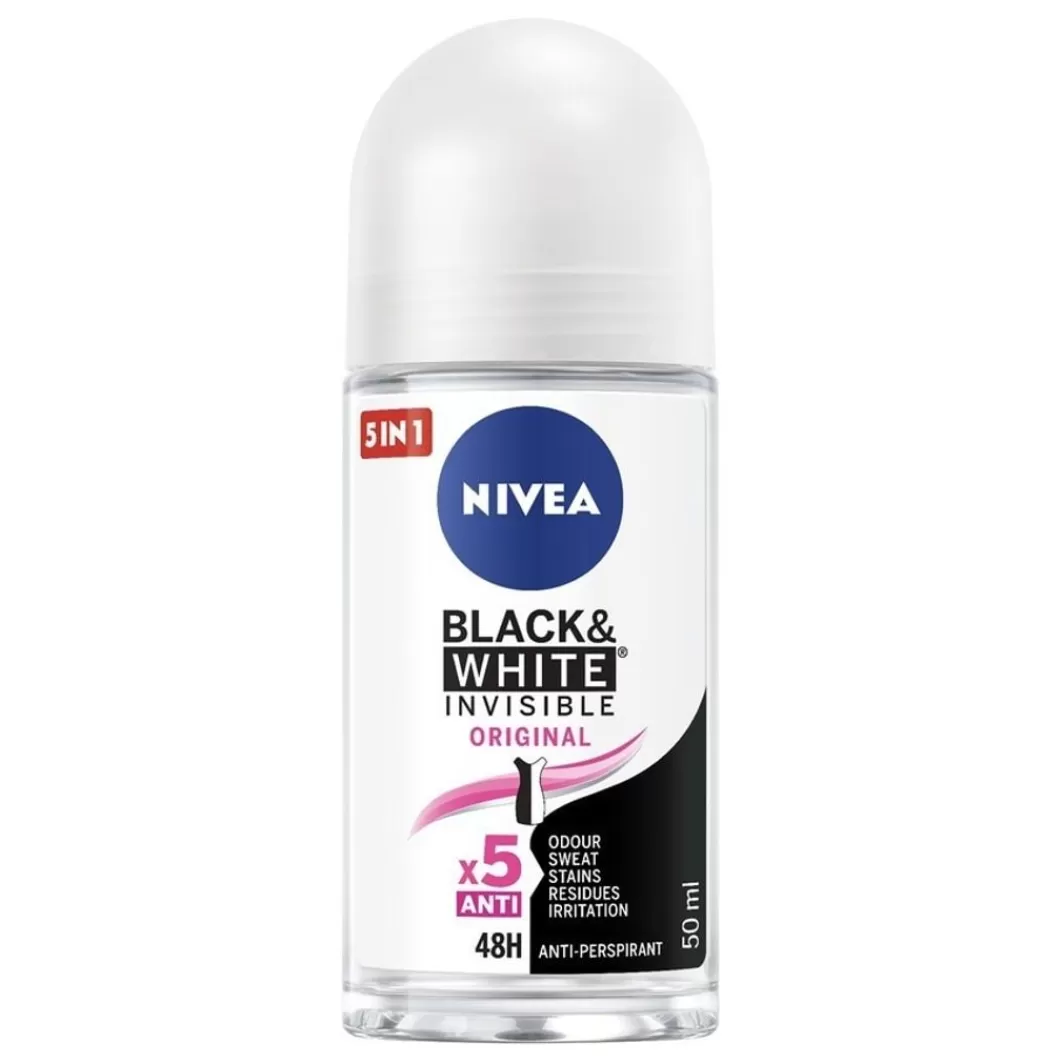 Invisible Black & White Original Deodorante Roll-On>NIVEA Outlet