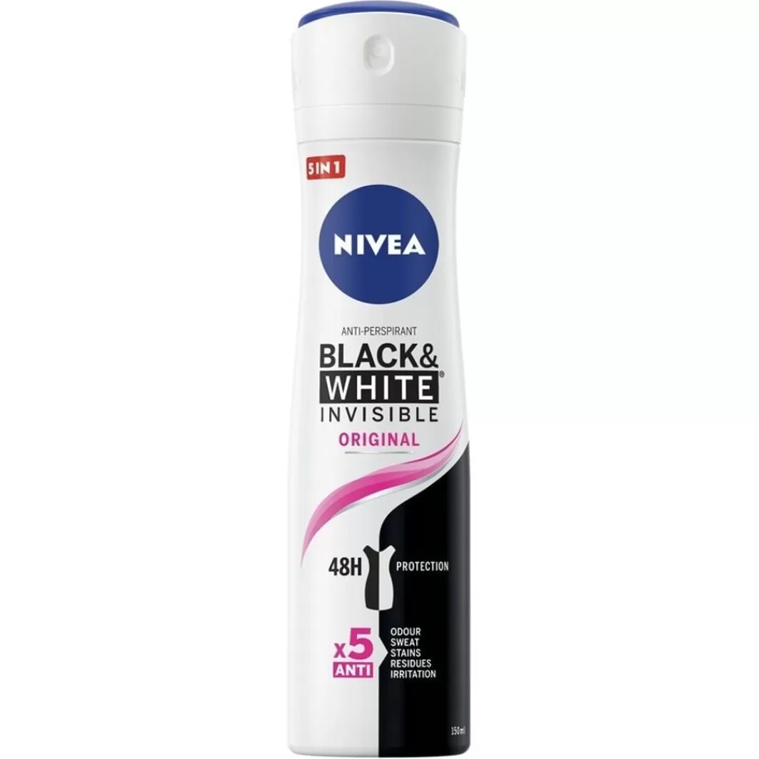 Invisible Black & White Original Deodorante Spray>NIVEA Clearance