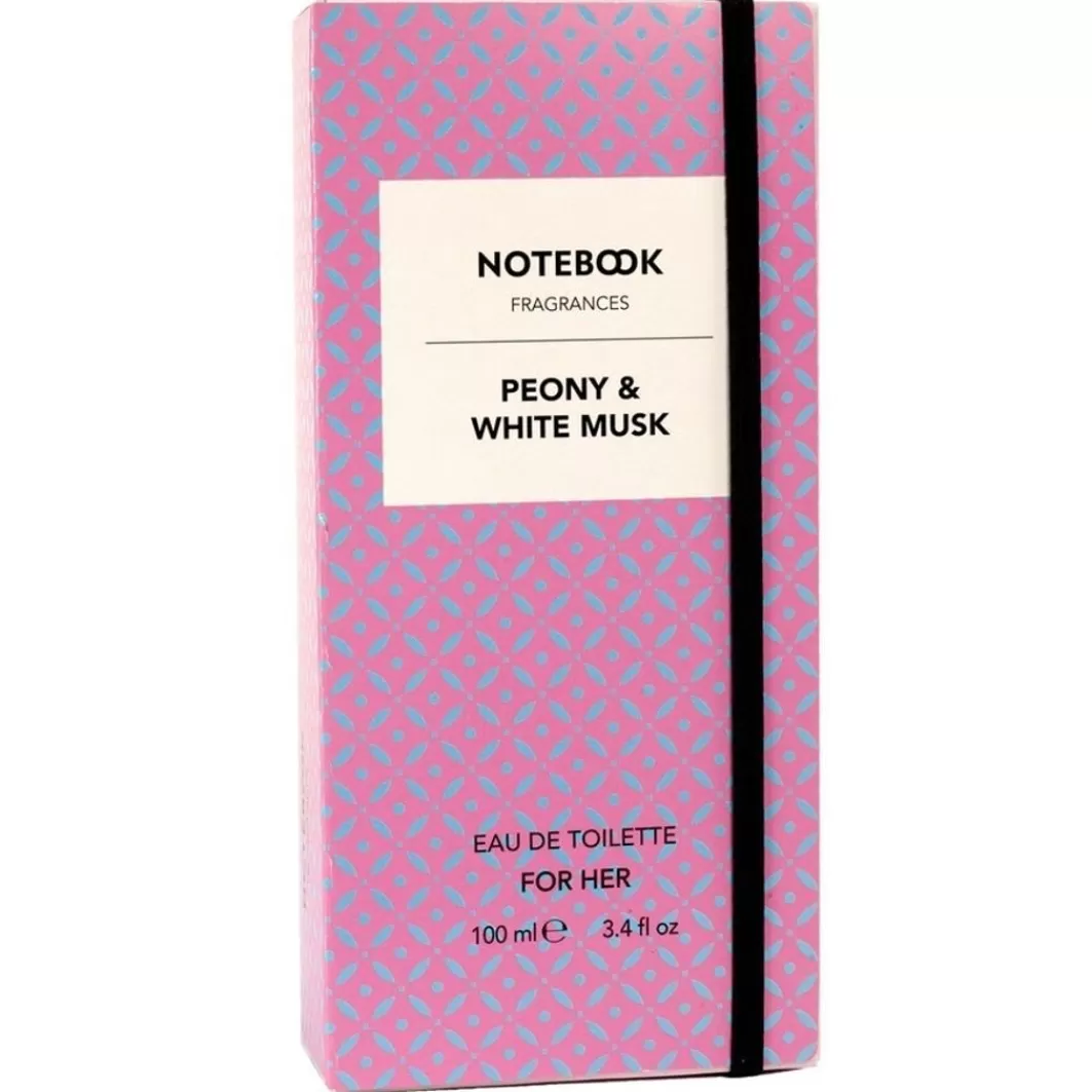 Fragrances: Eau De Toilette Peony & White Musk>Notebook Cheap