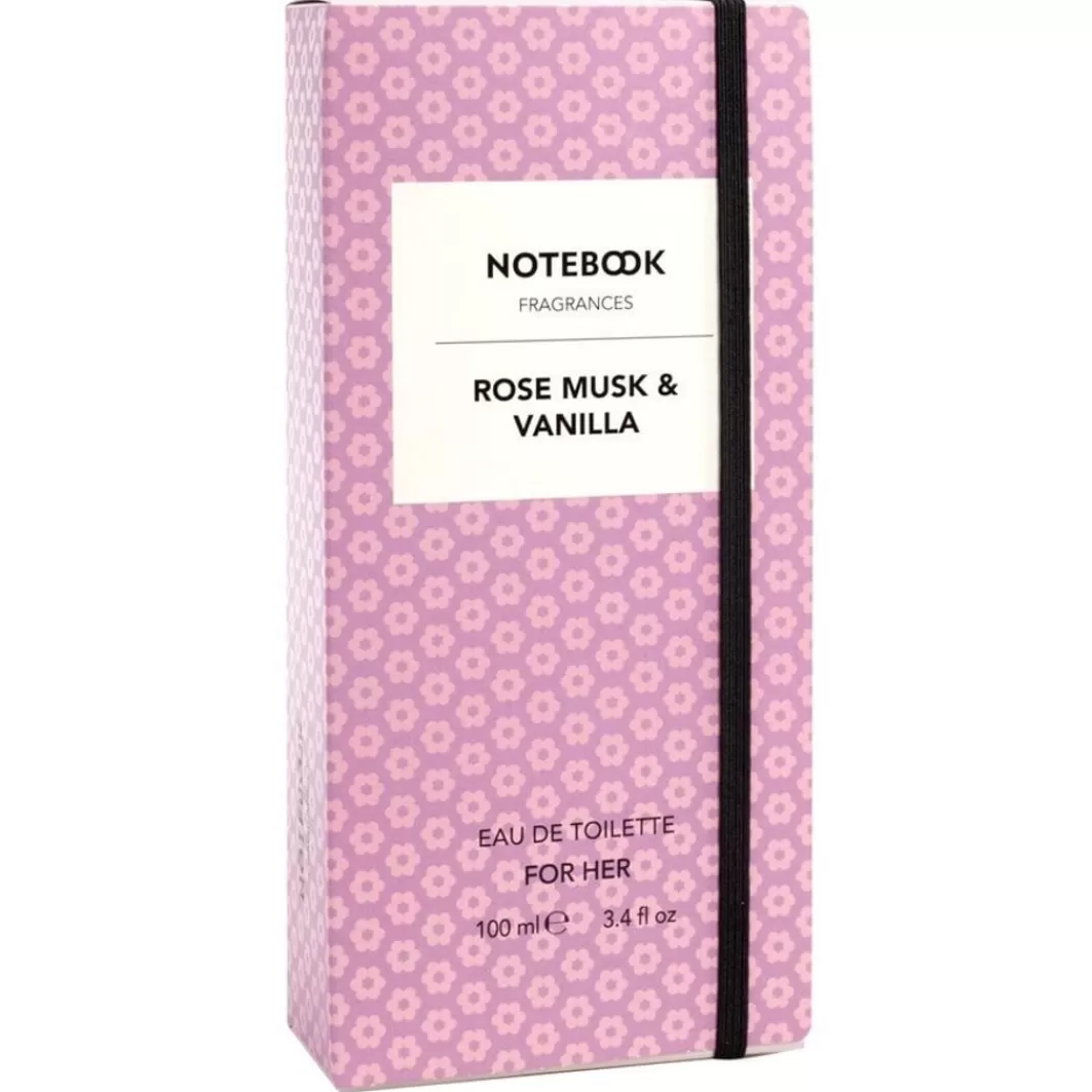 Fragrances: Eau De Toilette Rose Musk & Vanilla>Notebook Shop