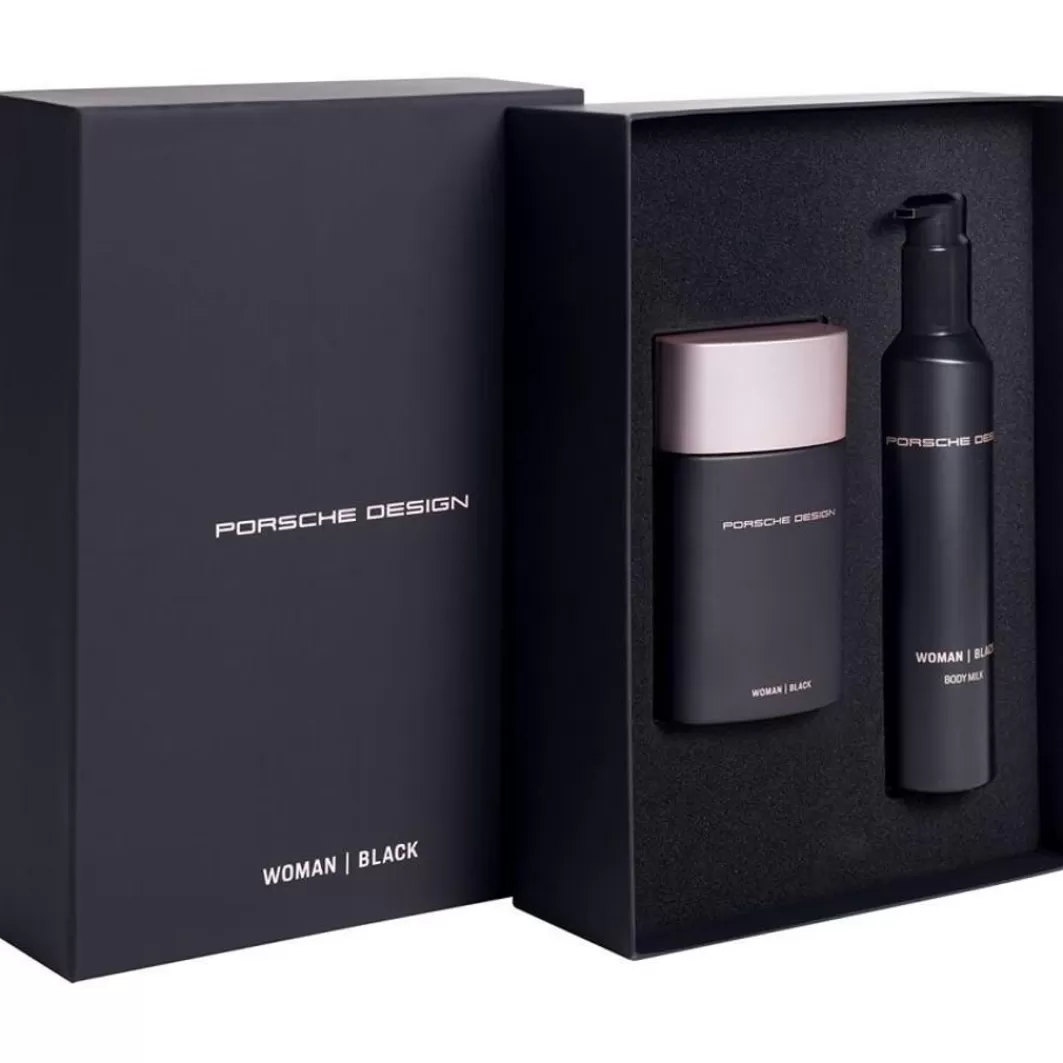 Woman Black Set Eau De Parfum 100 Ml>Porsche Design Fashion