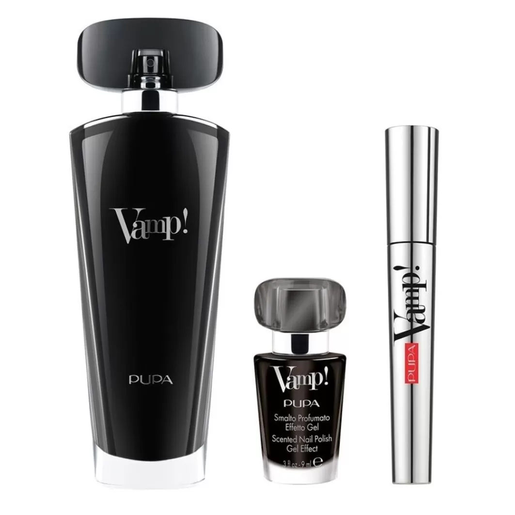 Vamp Vamp! Eau De Parfum +Mascara + Smalto Profumato Effetto Gel>Pupa Fashion