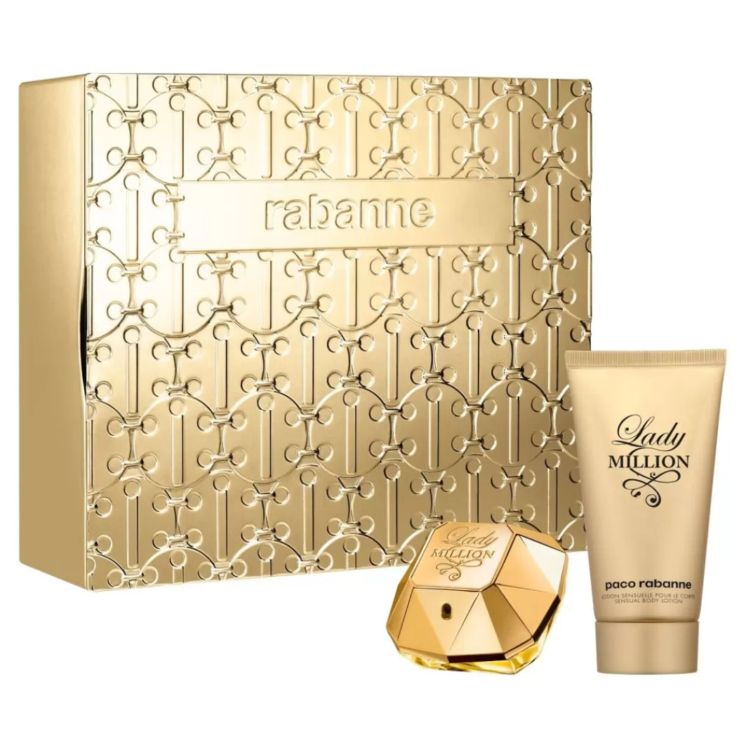 Lady Million Cofanetto Eau De Parfum 50Ml + Body Lotion 75Ml>Rabanne Hot