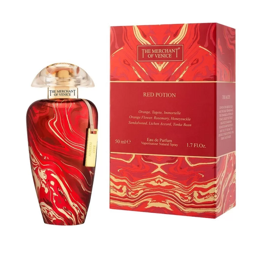 THE MERCHANT OF VENICE Fragranze Maschili^ Murano Collection Red Potion