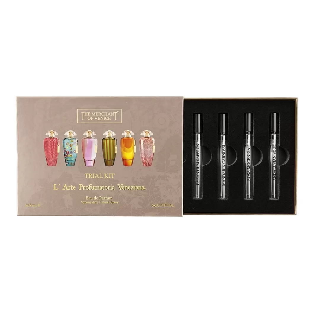 THE MERCHANT OF VENICE Cofanetti Profumo^ Murano Collection Trial Kit Edp 6 X 5 Ml